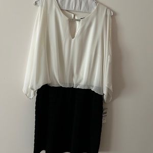 MSK blouson top